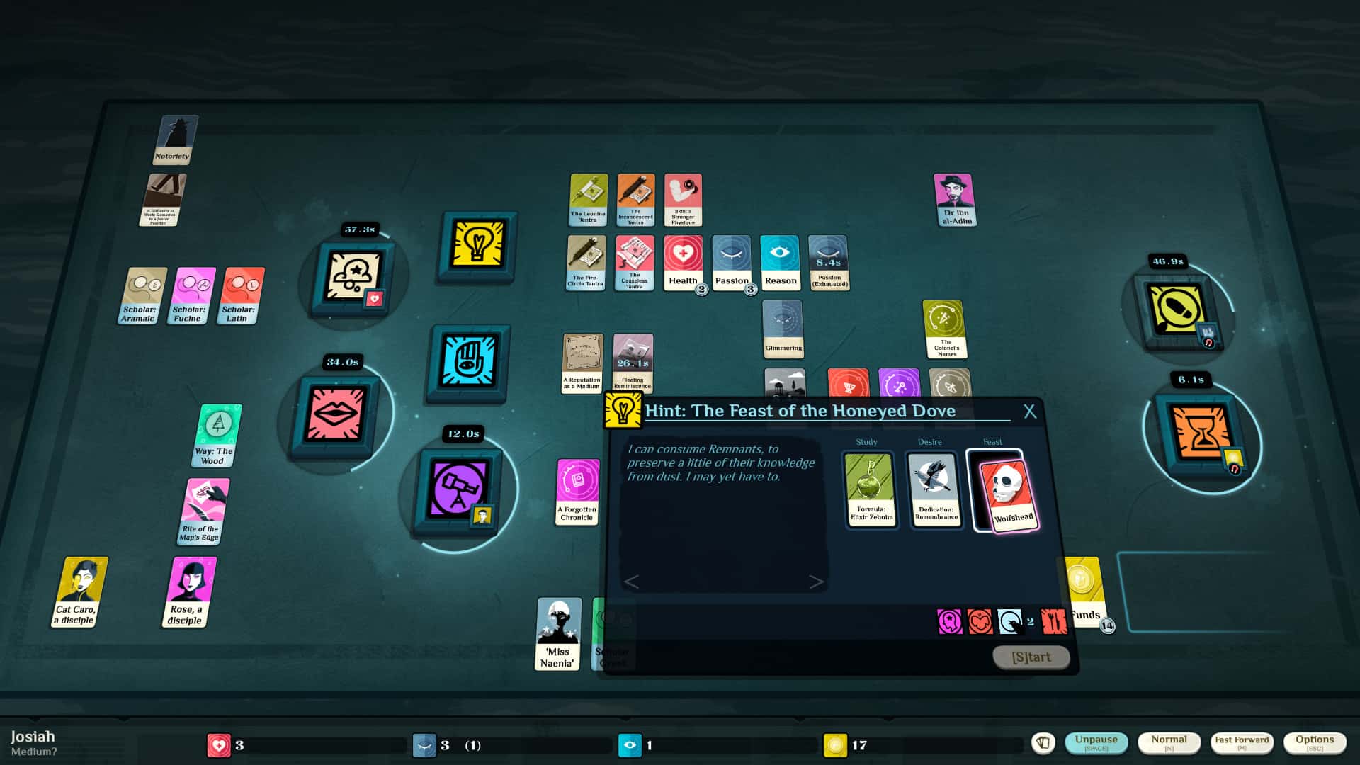 #5. Cultist Simulator: The Ghoul (GOG) 由: Weather Factory