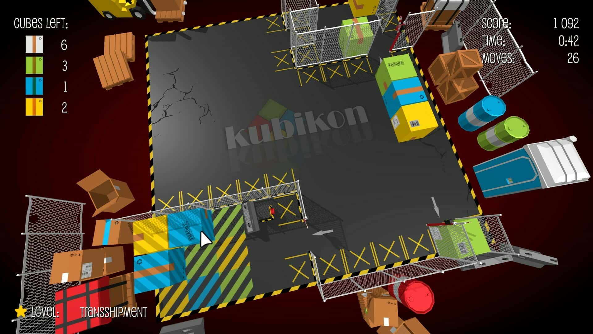 #7. Kubikon 3D - Warehouse DLC (GOG) 게시자: KUBI Games