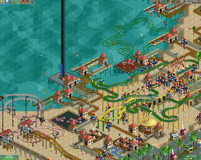 #8. RollerCoaster Tycoon® 2: Triple Thrill Pack (GOG) Podle: Atari
