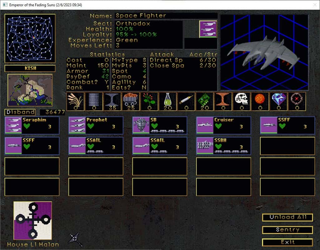 #3. Emperor of the Fading Suns Enhanced (GOG) Podle: Holistic Design Inc.