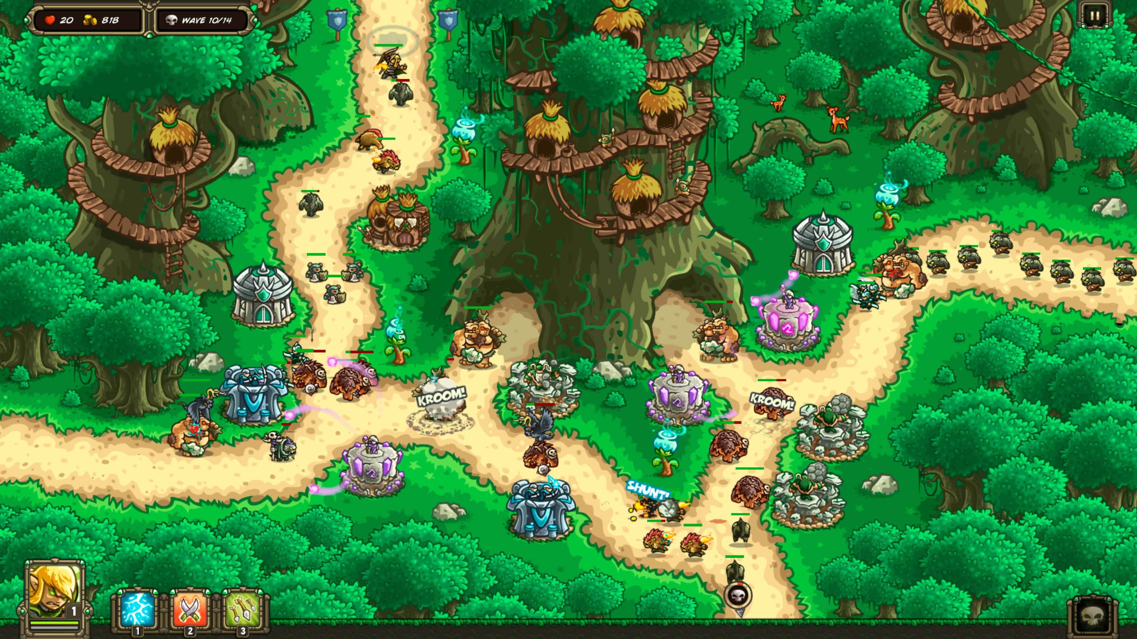 #2. Kingdom Rush Origins (GOG) 由: Ironhide Game Studio