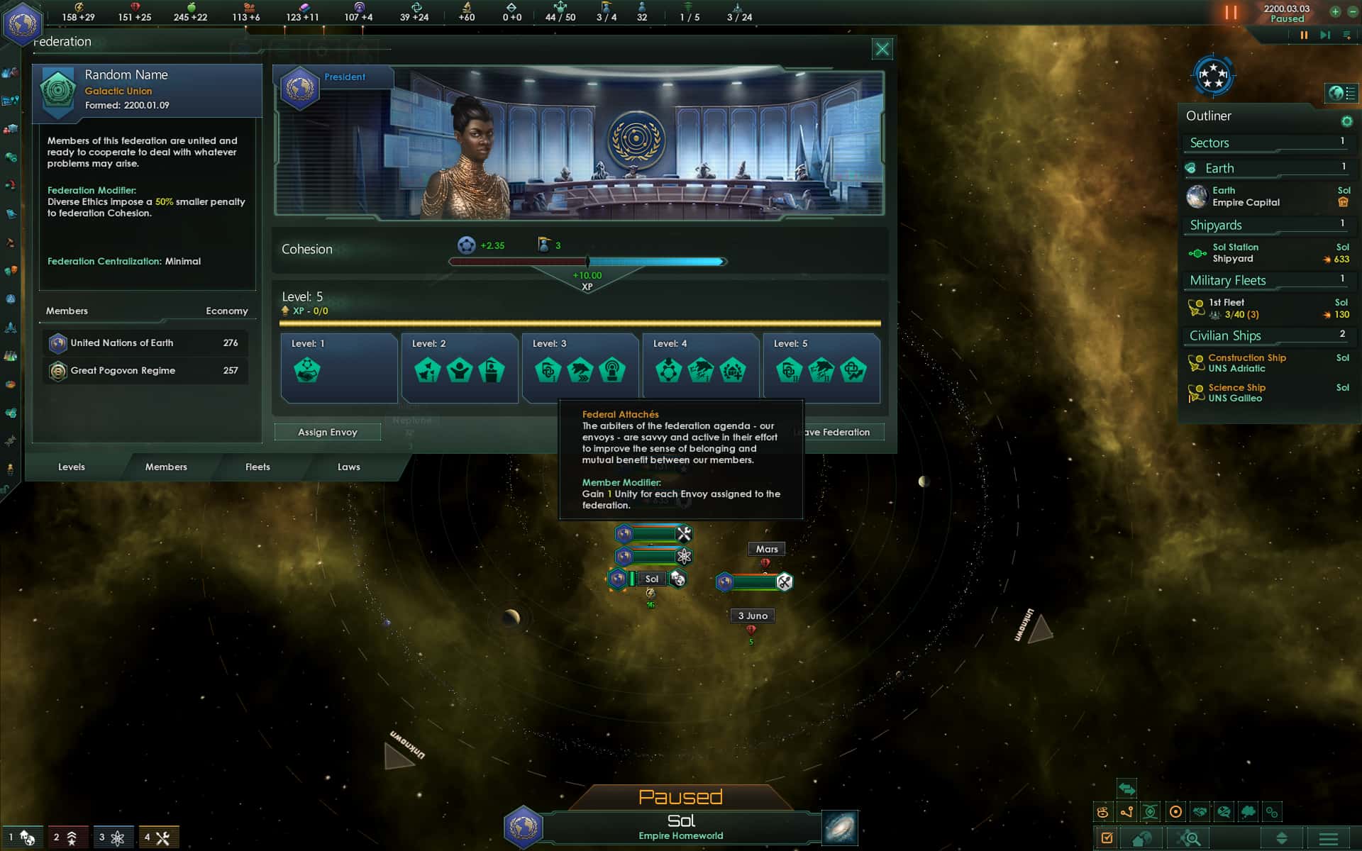 #6. Stellaris: Federations (GOG) 由: Paradox Interactive