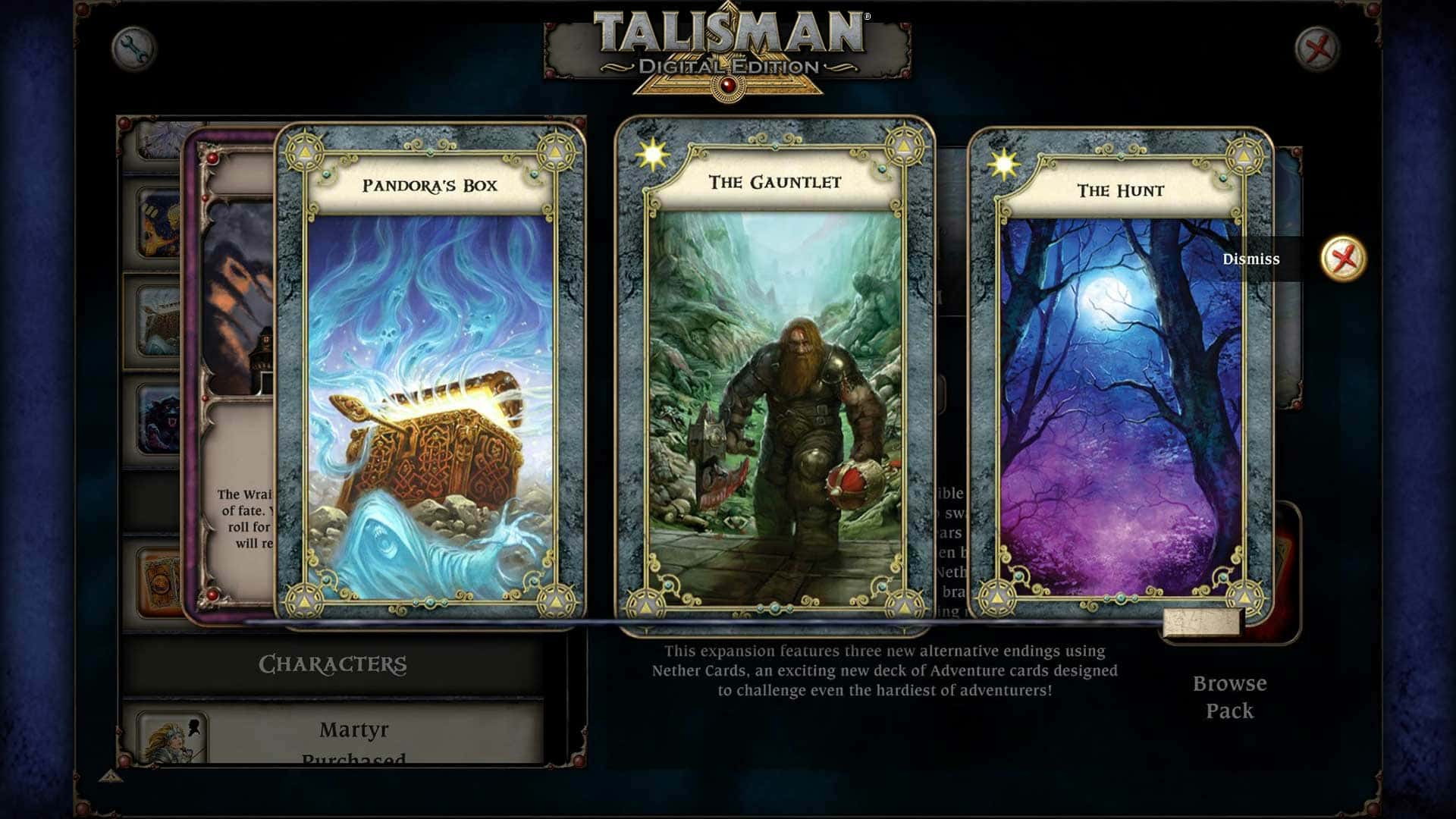 #2. Talisman - The Nether Realm Expansion (GOG) By: Nomad Games
