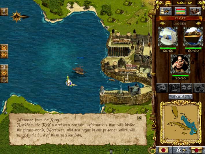 #6. Corsairs Gold (GOG) โดย: Microids