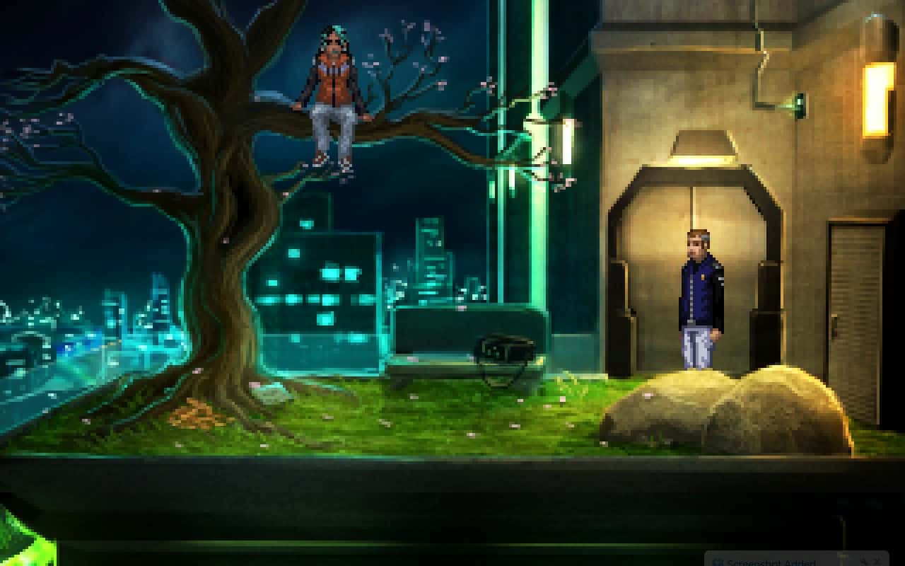 #10. Technobabylon: Deluxe Edition Upgrade (GOG) Podle: Wadjet Eye Games