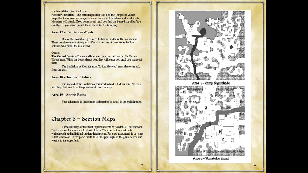 #6. Avadon 3: Hint Book & Extras (GOG) 由: Spiderweb Software
