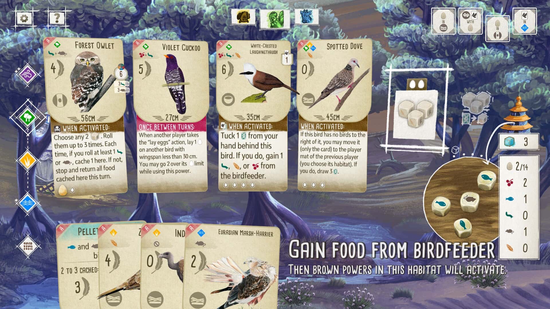 #1. Wingspan: Asia Expansion (GOG) 来自: Monster Couch, Stonemaier Games, indienova