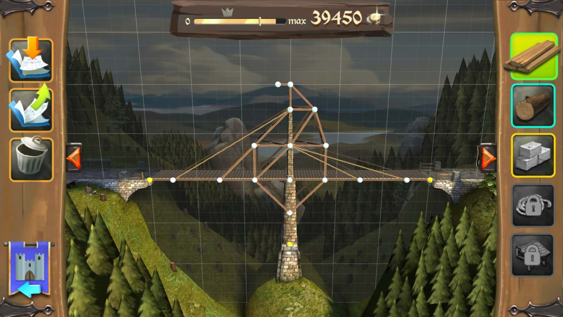 #1. Bridge Constructor Medieval (GOG) От: Headup