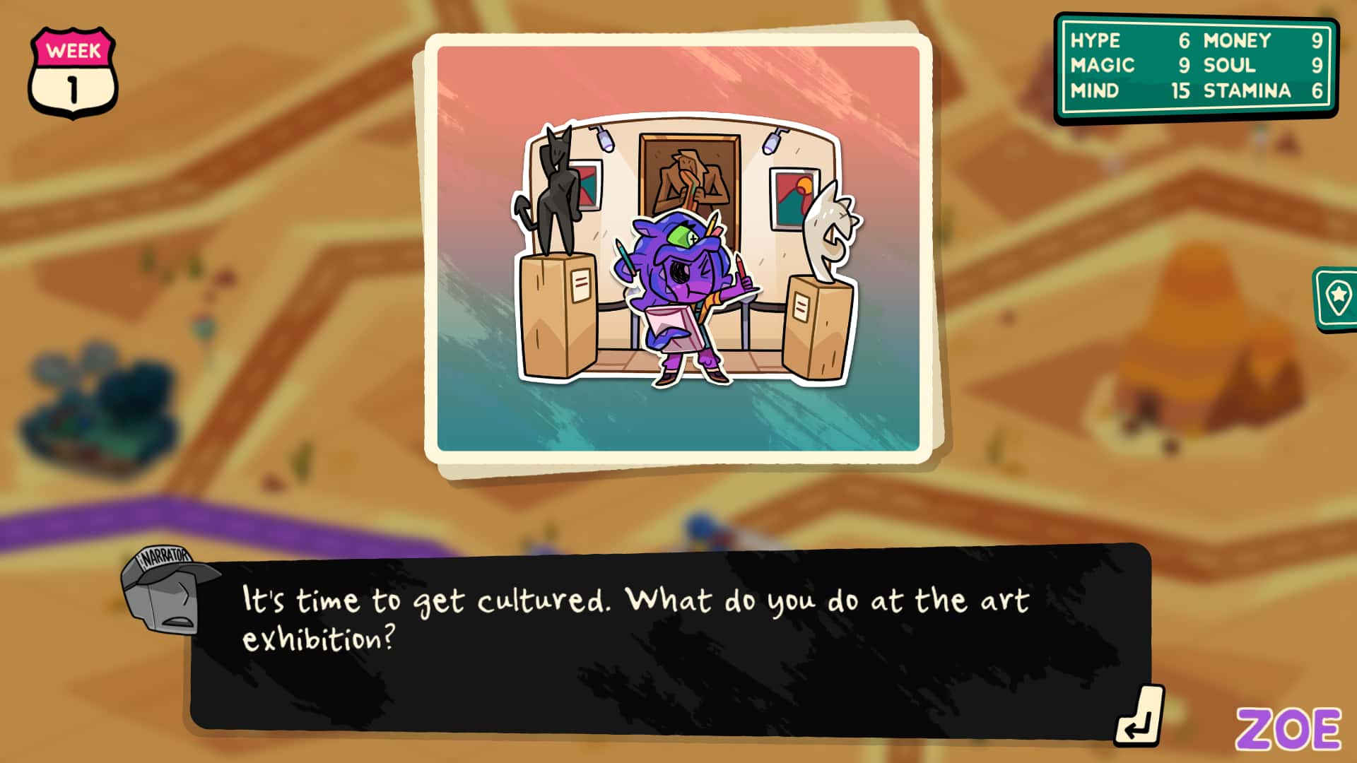 #4. Monster Roadtrip - Playable Character - Zoe (GOG) 게시자: Beautiful Glitch