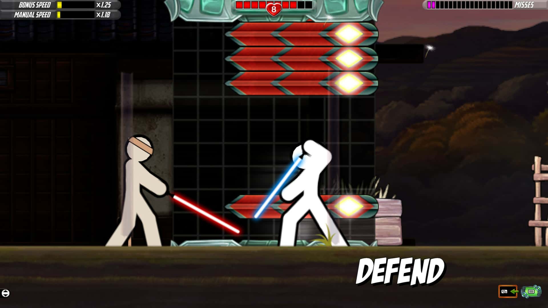 #5. One Finger Death Punch 2 (GOG) 由: Silver Dollar Games