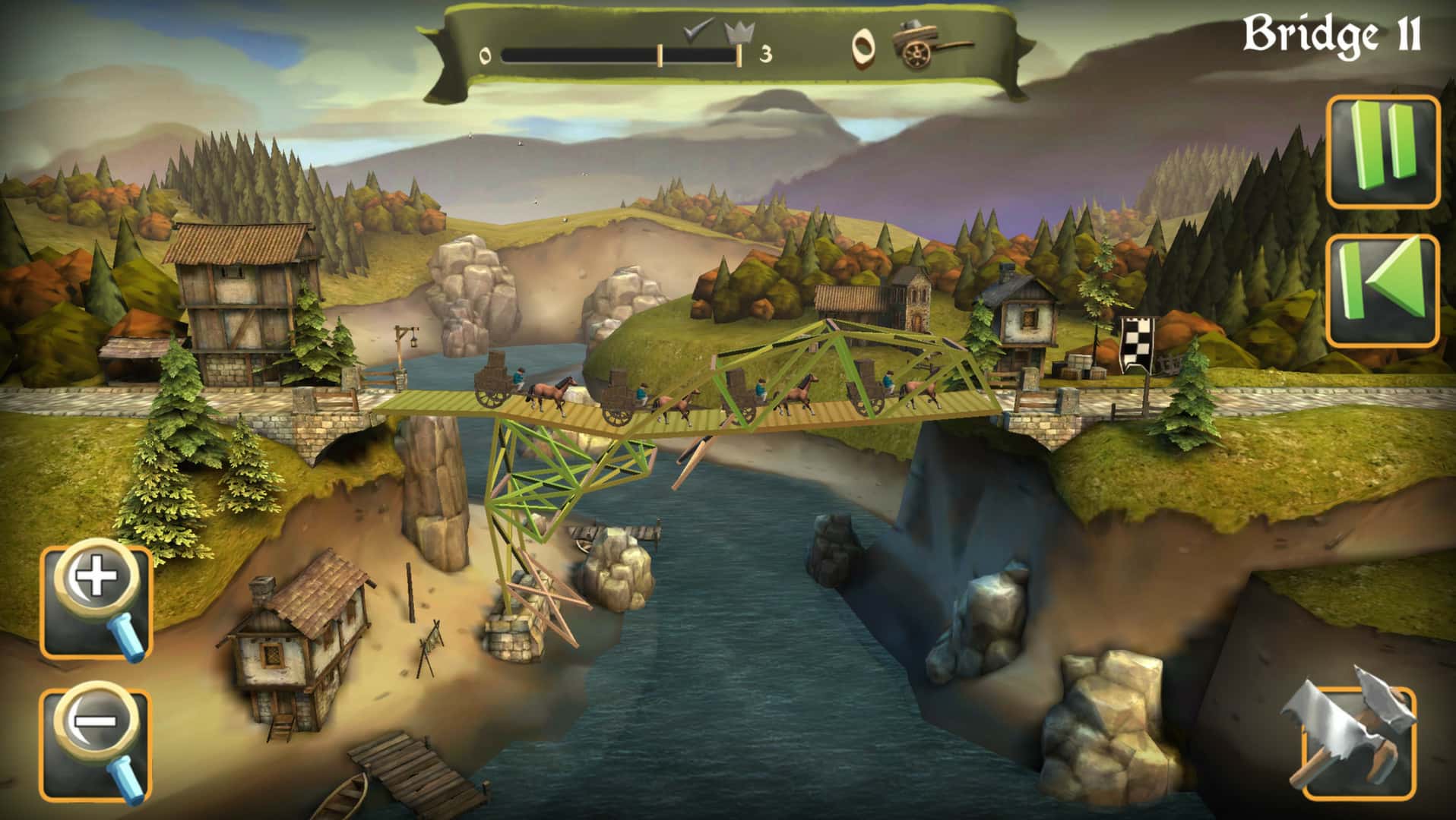 #2. Bridge Constructor Medieval (GOG) От: Headup