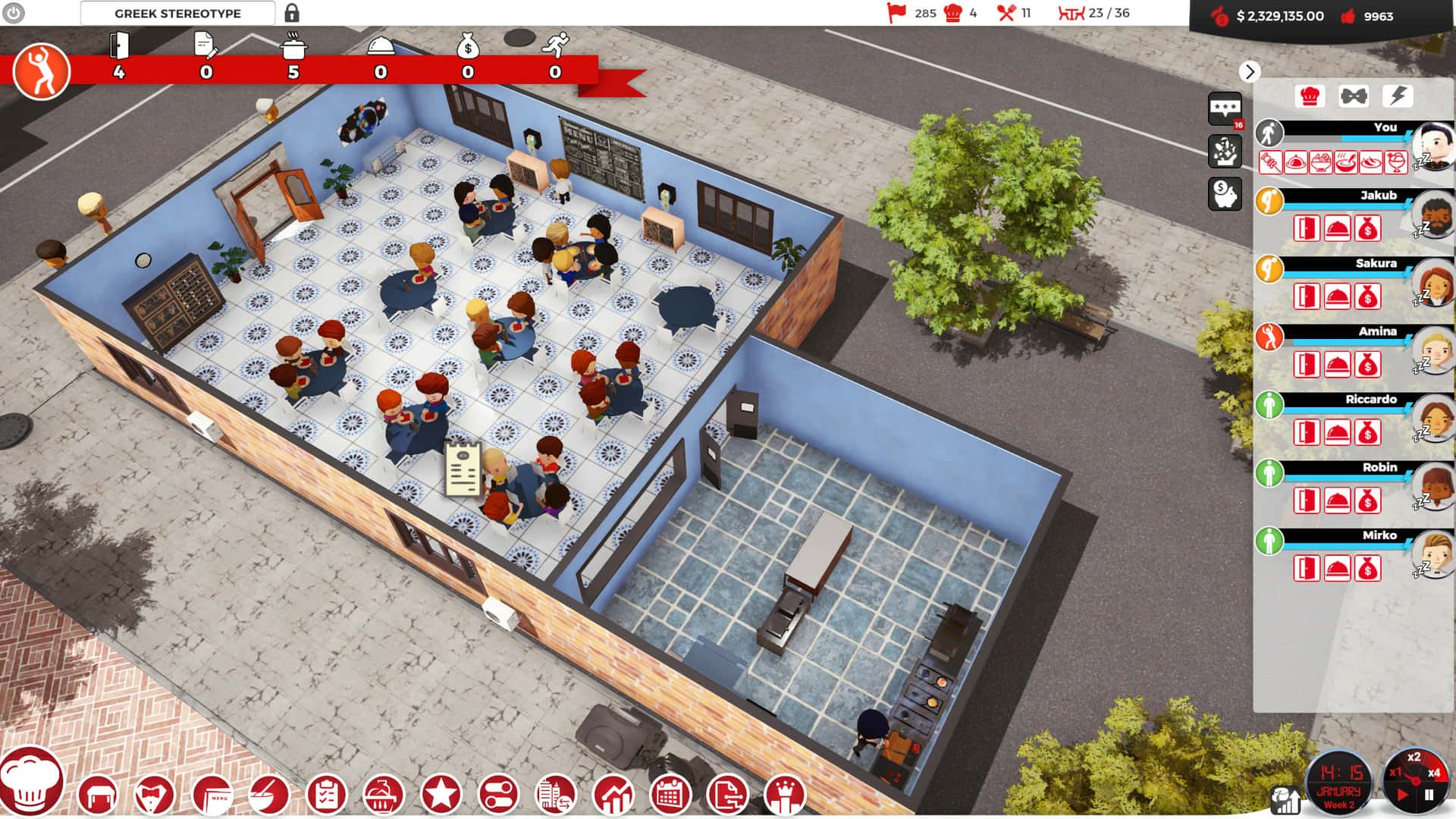 #2. Chef: A Restaurant Tycoon Game (GOG) 由: Digital Tribe Games