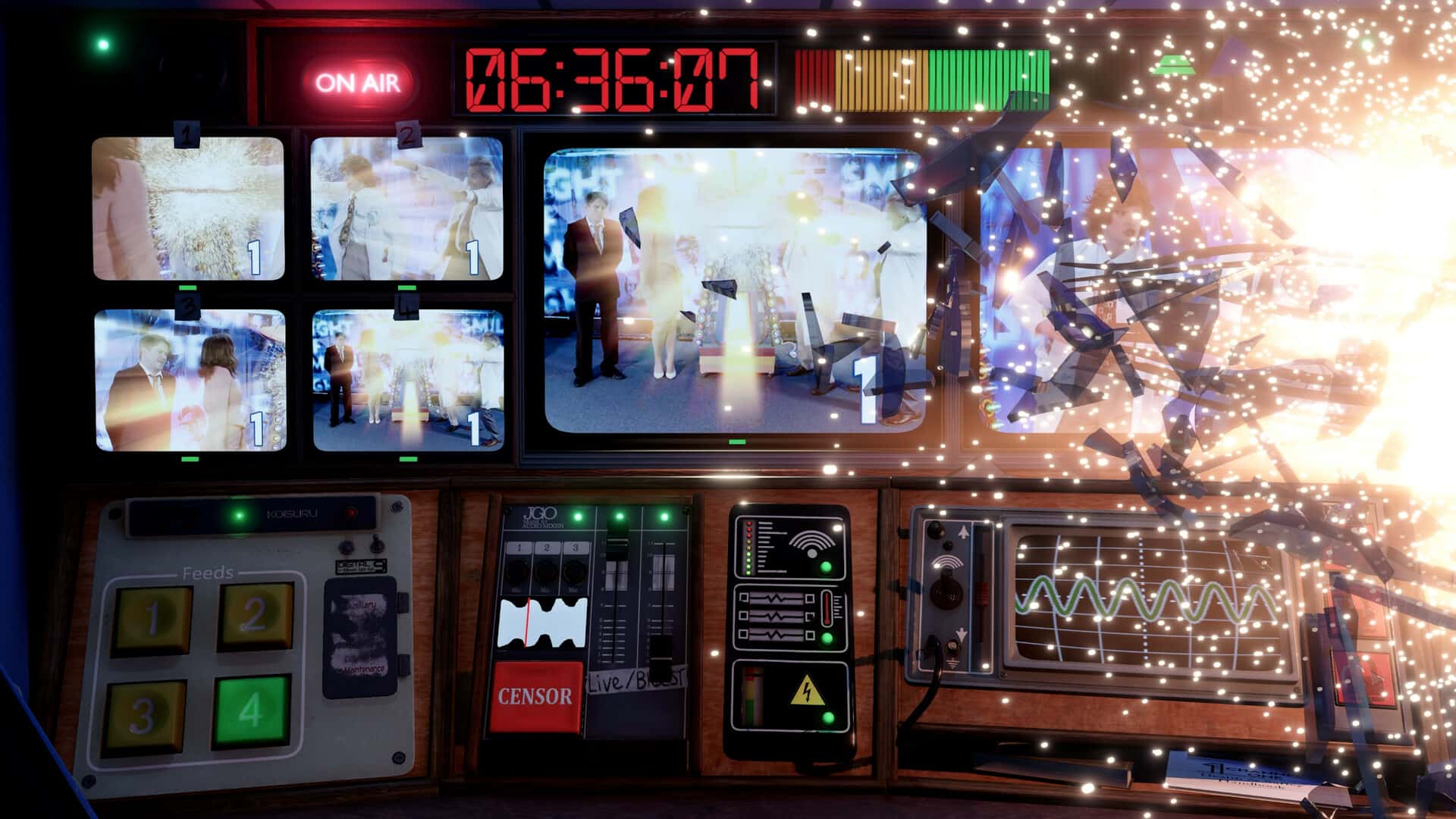 #1. Not For Broadcast: The Timeloop (GOG) От: tinyBuild