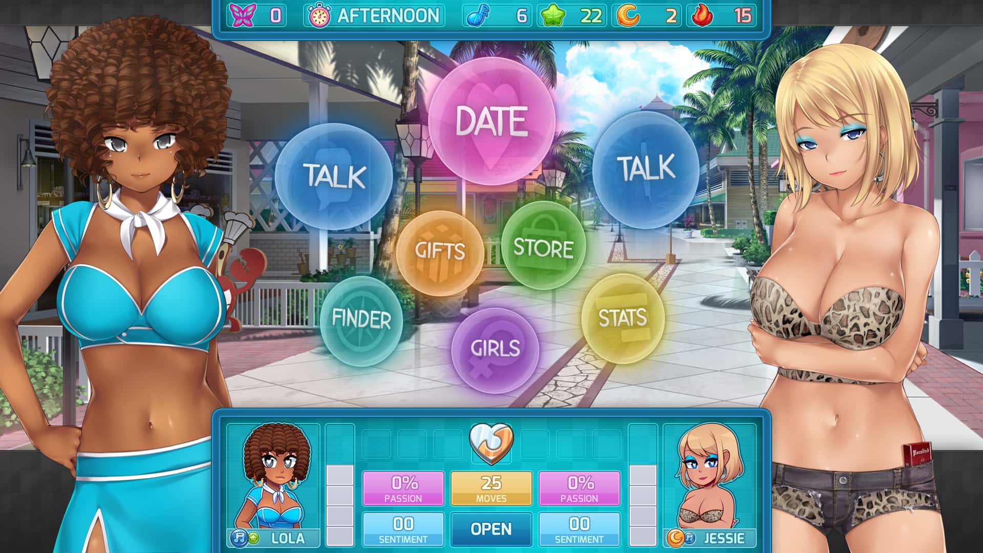 #6. HuniePop 2: Double Date UNRATED (GOG) By: HuniePot