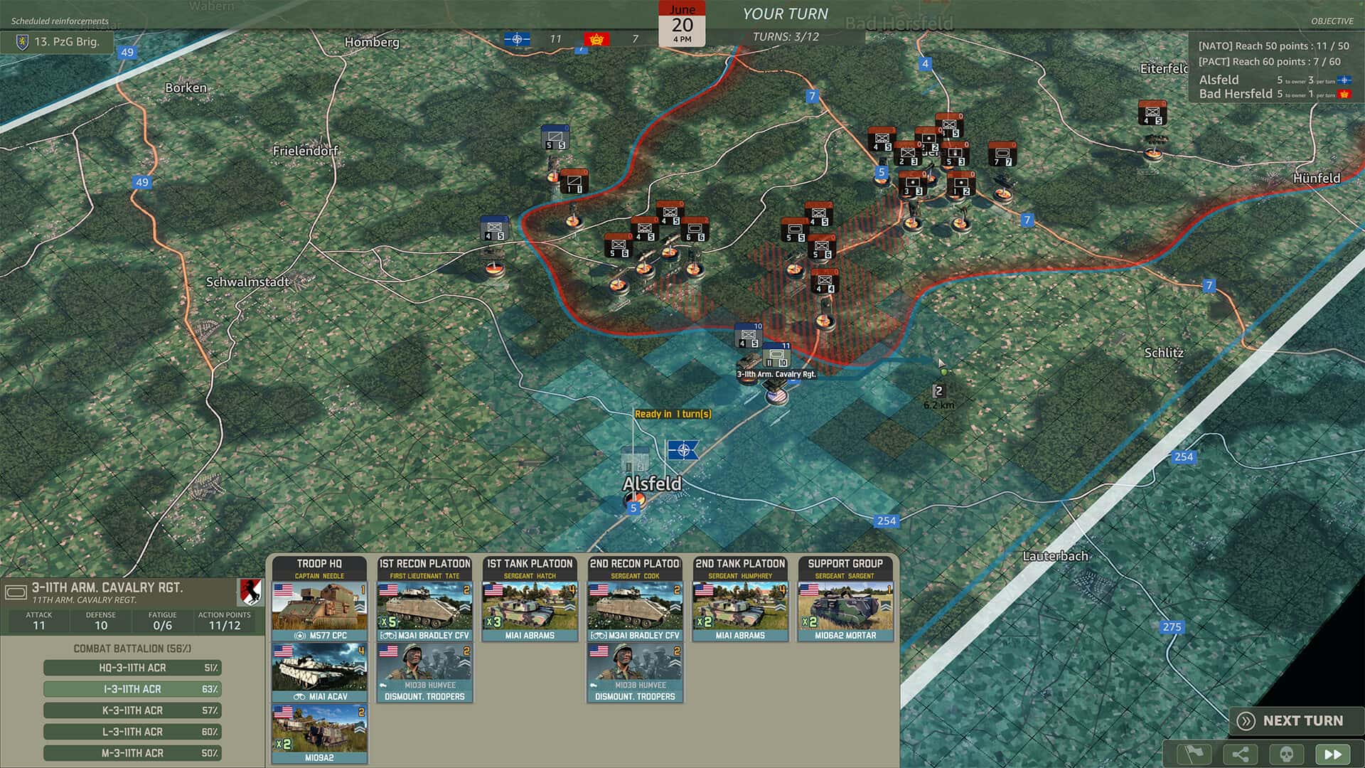 #3. WARNO - Gold Edition (GOG) โดย: Eugen Systems