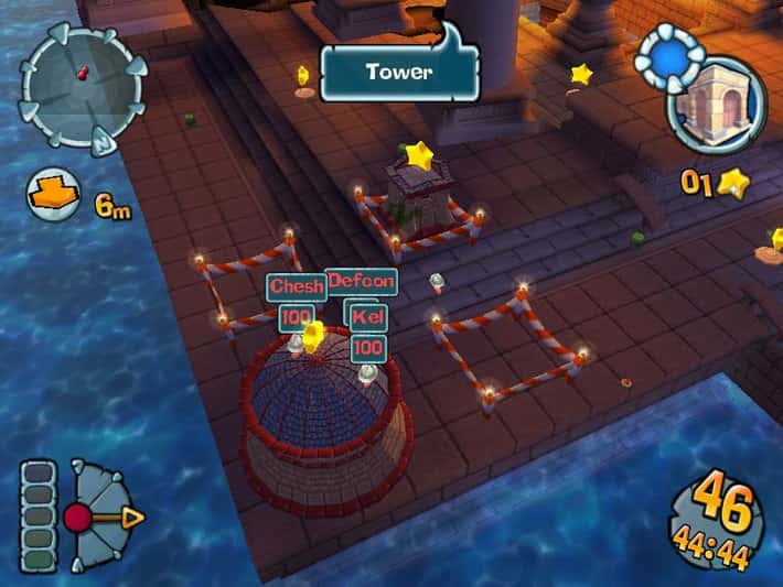 #5. Worms Forts: Under Siege (GOG) 由: Team17 Digital LTD.
