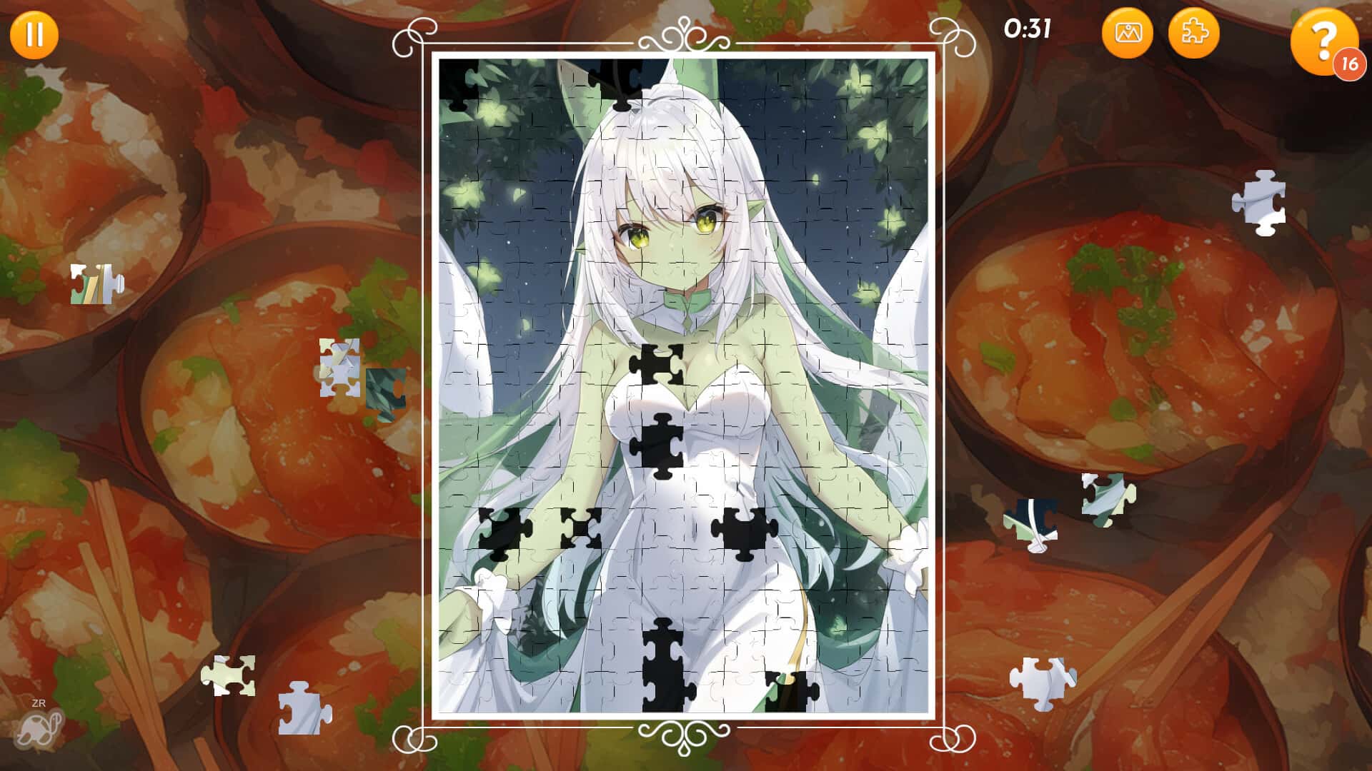 #4. Ultimate Anime Jigsaw Puzzle (GOG) 由: MediBang Games