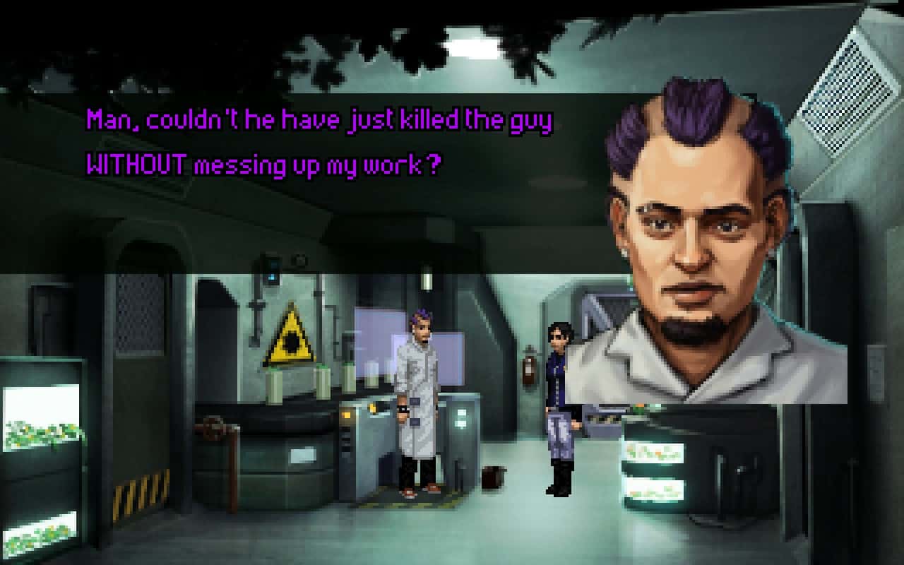 #8. Technobabylon (GOG) Podle: Wadjet Eye Games