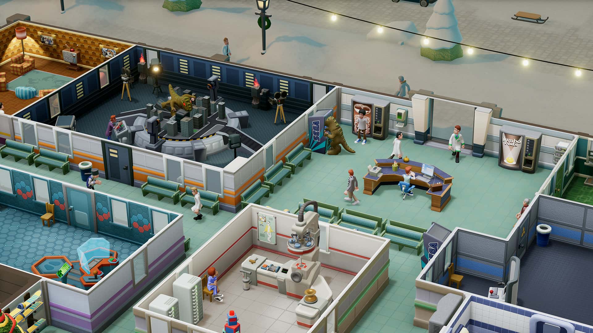 #7. Two Point Hospital: Bigfoot (GOG) От: SEGA