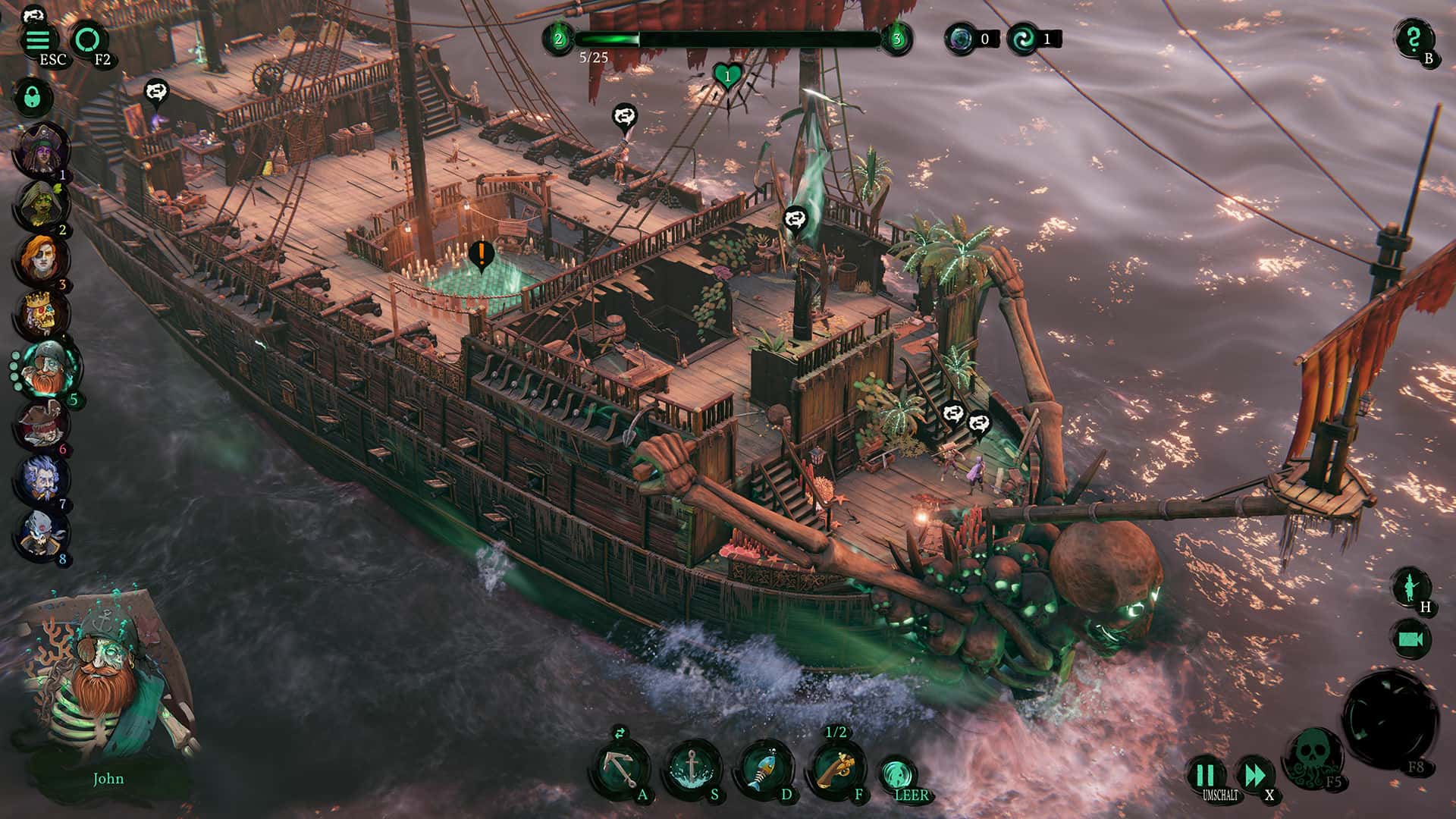 #4. Shadow Gambit: The Cursed Crew Demo (GOG) Bởi: Hooded Horse