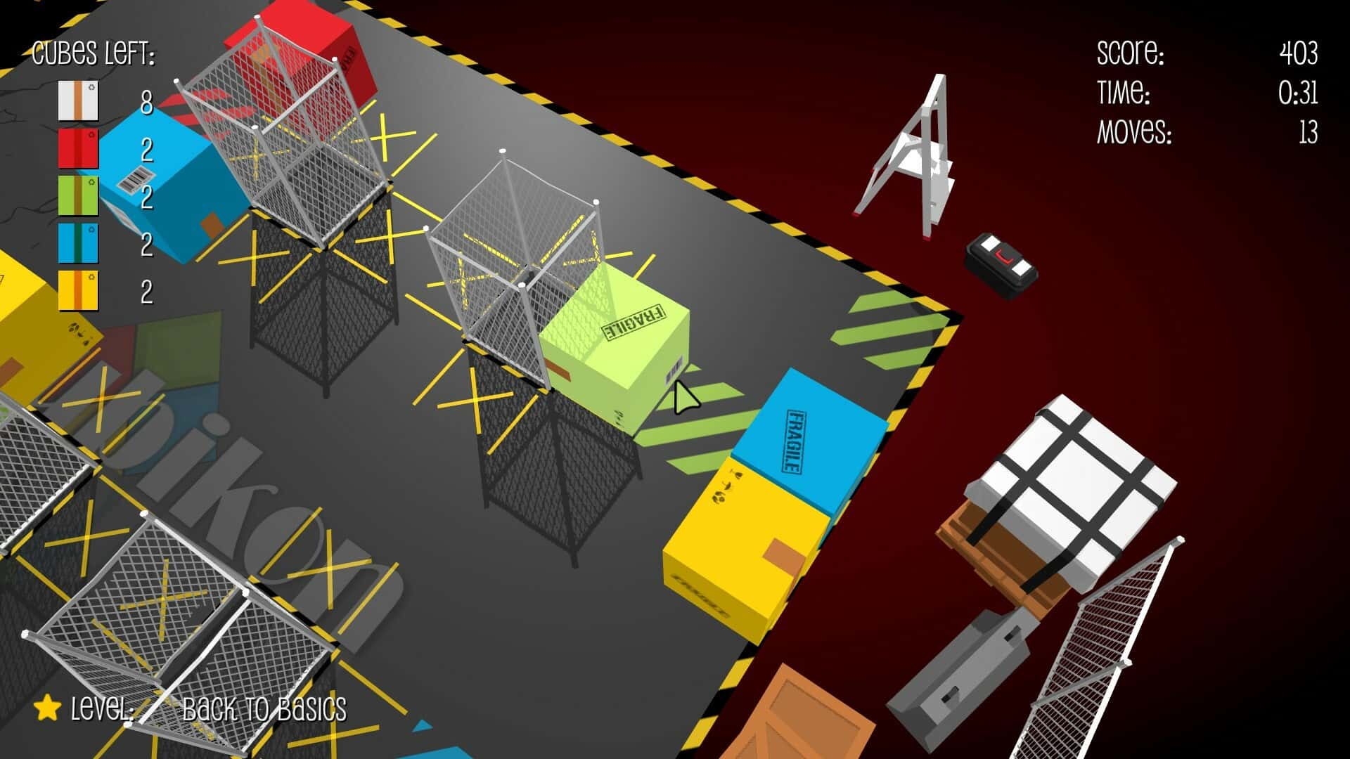 #6. Kubikon 3D - Warehouse DLC (GOG) 게시자: KUBI Games