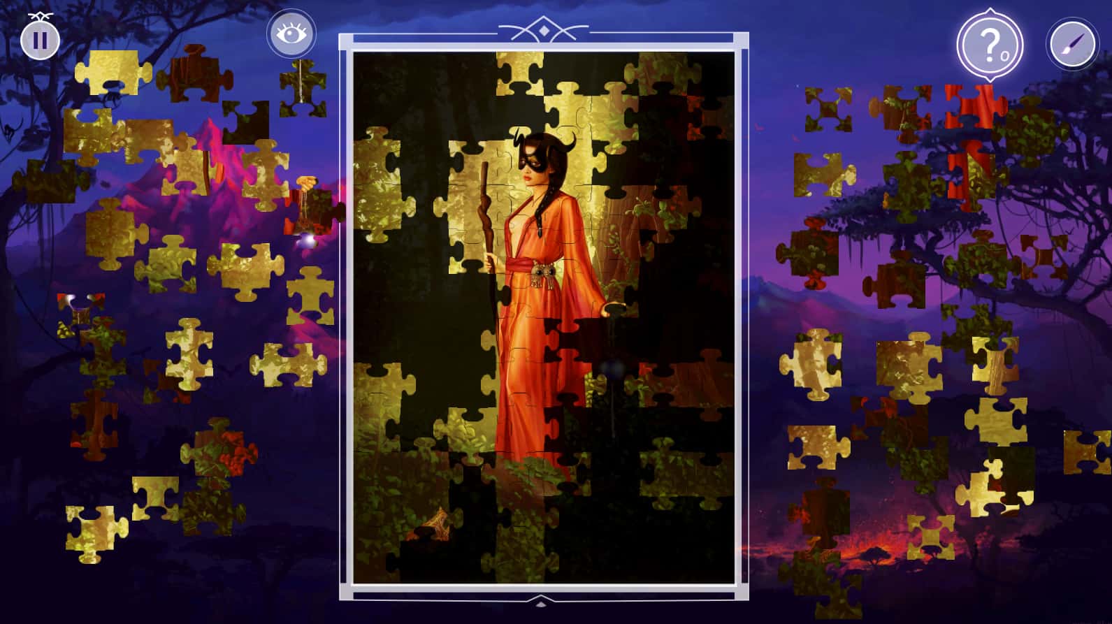 #5. Dark Fantasy 2: Jigsaw Puzzle (GOG) От: MediBang Games