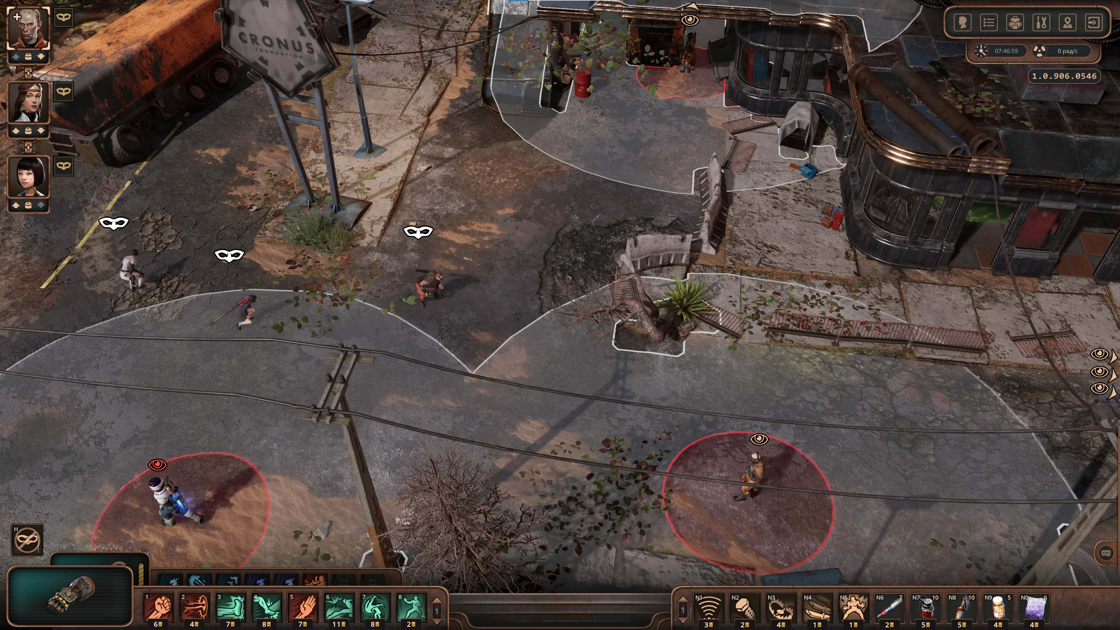 #7. Encased: A Sci-Fi Post-Apocalyptic RPG (GOG) โดย: Prime Matter