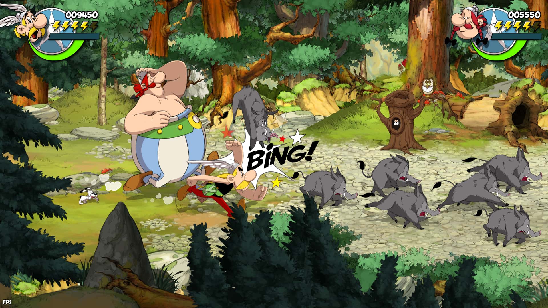 #6. Asterix & Obelix: Slap them All! (GOG) Bởi: Microids