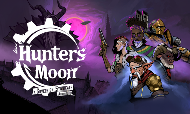 hunter's moon: a sovereign syndicate adventure vertical card thumbnail
