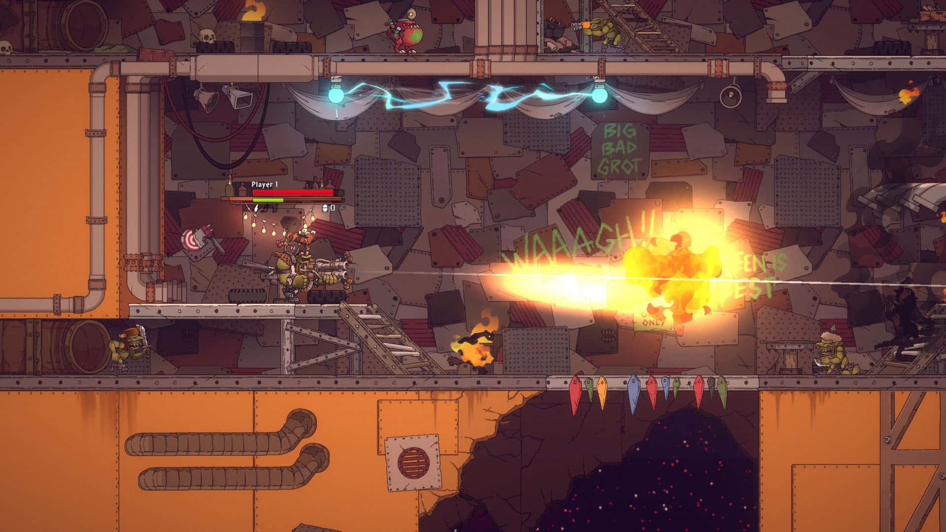 #5. Warhammer 40,000: Shootas, Blood & Teef (GOG) От: Rogueside