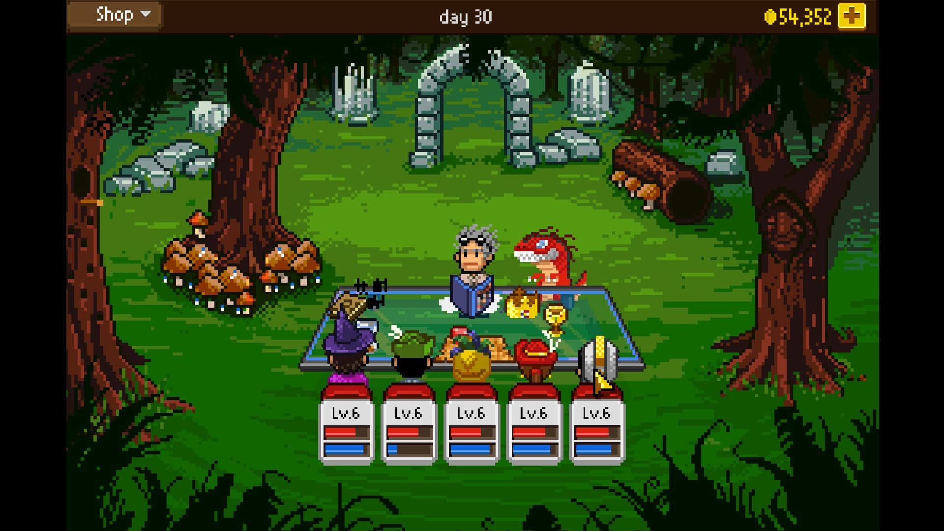 #6. Knights of Pen and Paper +1 Deluxier Edition Upgrade (GOG) By: Paradox Interactive