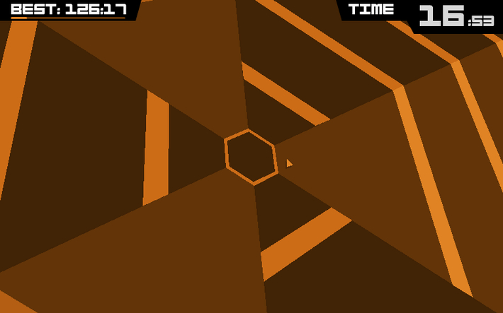 Captura 2 de 8 de Super Hexagon