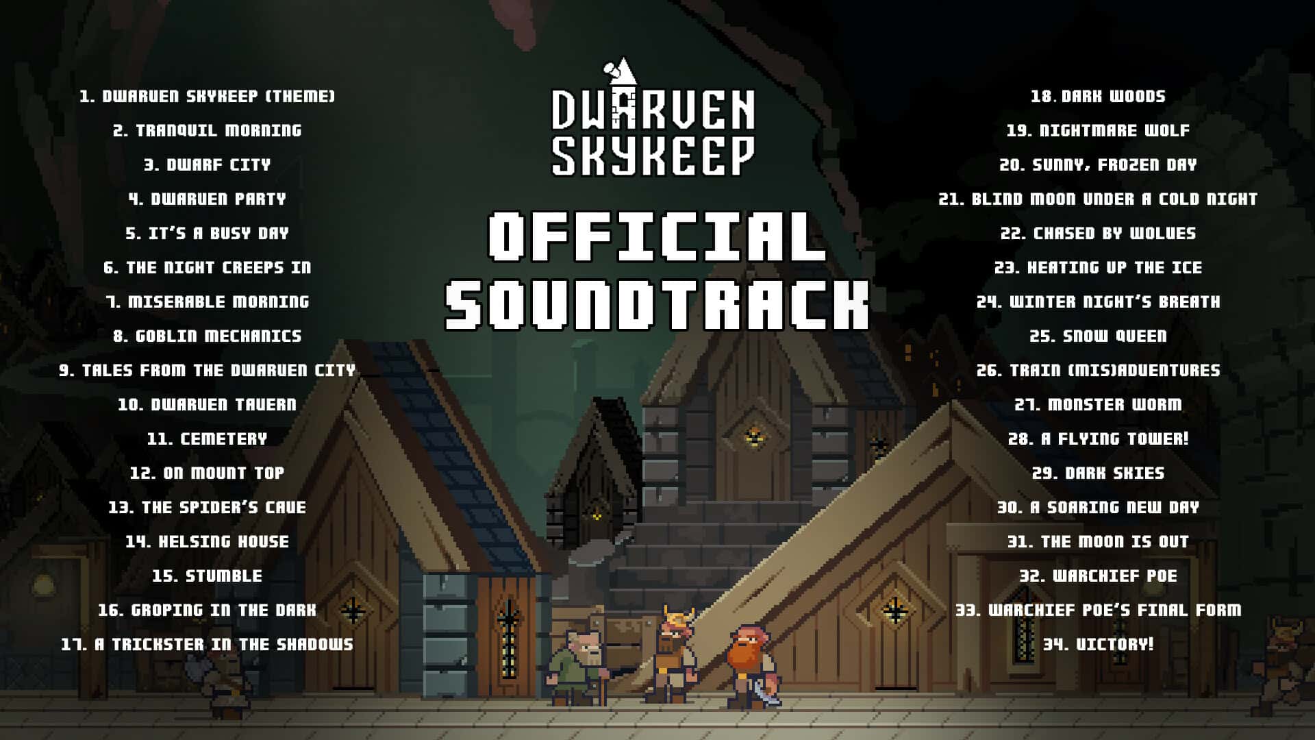 Dwarven Skykeep Soundtrack (GOG) โดย: Ravenage Games, East2West Games