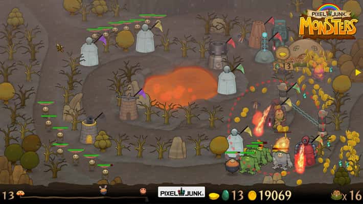 #4. PixelJunk Monsters HD (GOG) 来自: Double Eleven Ltd.