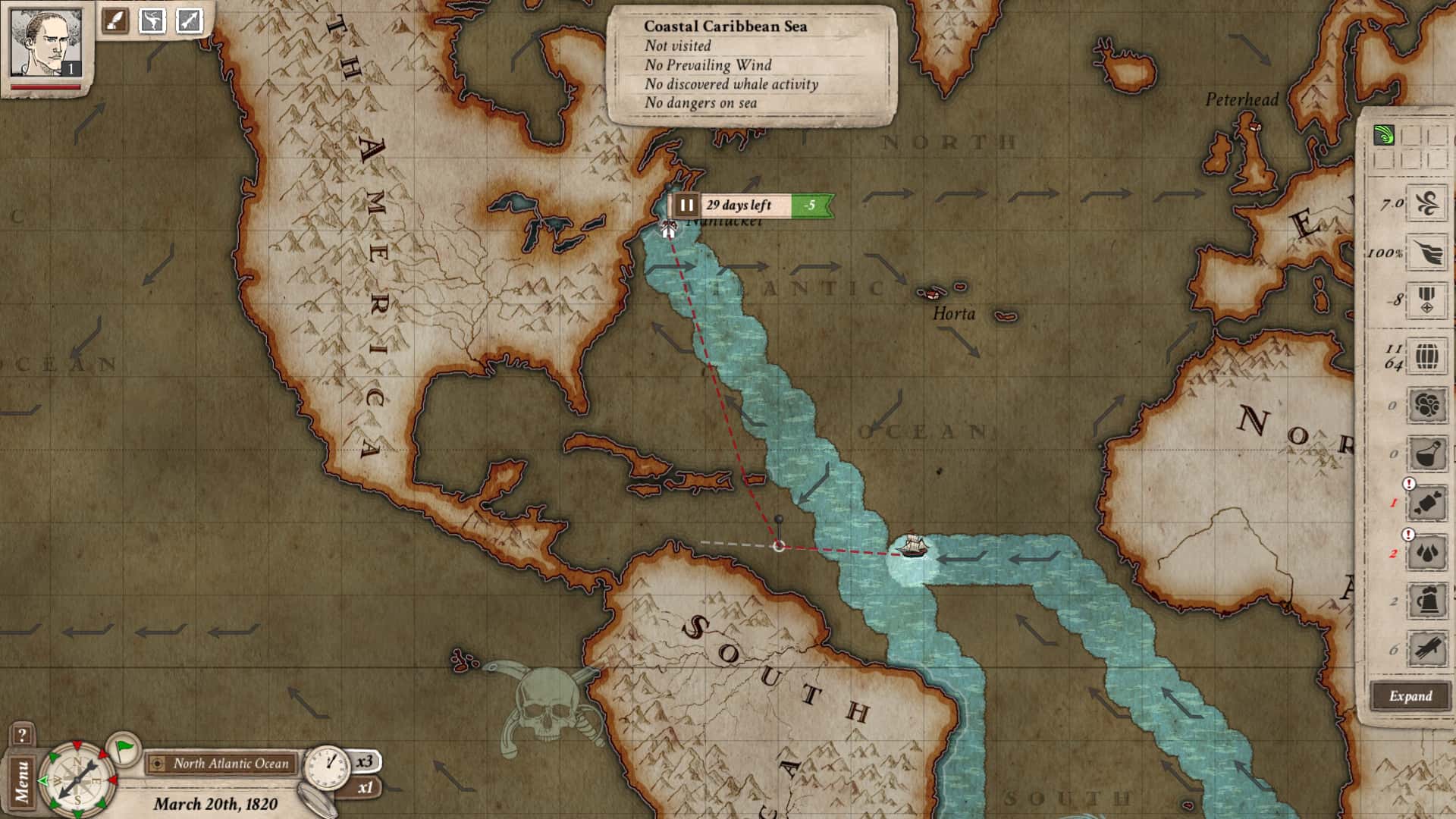 #1. Nantucket - Songs of the Braves (GOG) By: Picaresque Games