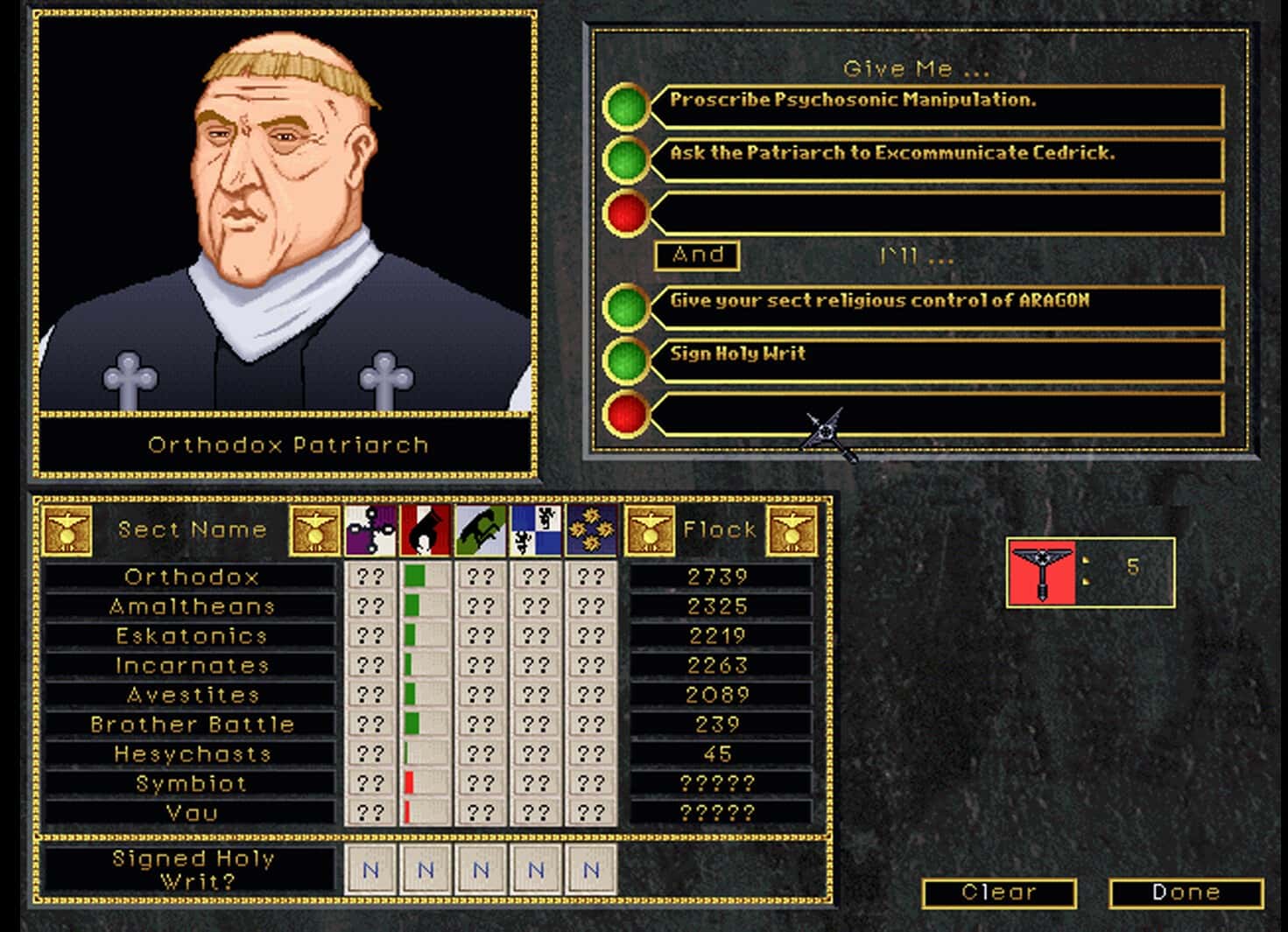 #4. Emperor of the Fading Suns Enhanced (GOG) Podle: Holistic Design Inc.