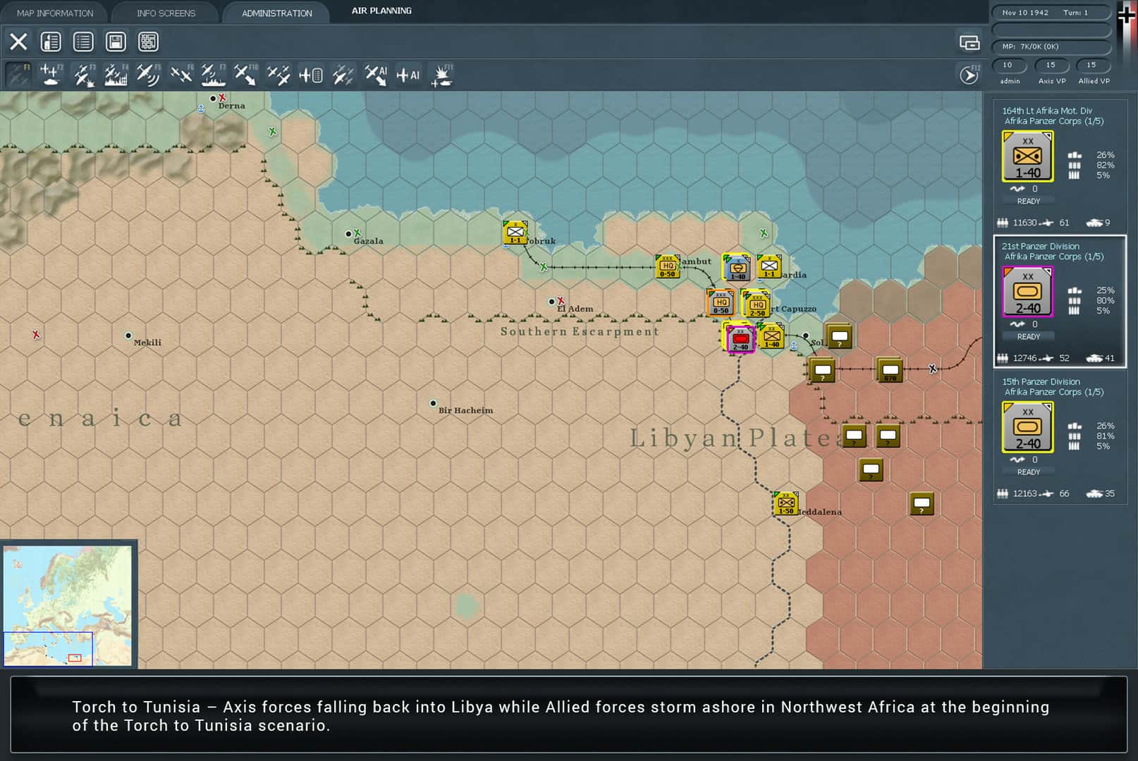 #5. Gary Grigsby's War in the West: Operation Torch (GOG) От: Slitherine Ltd.