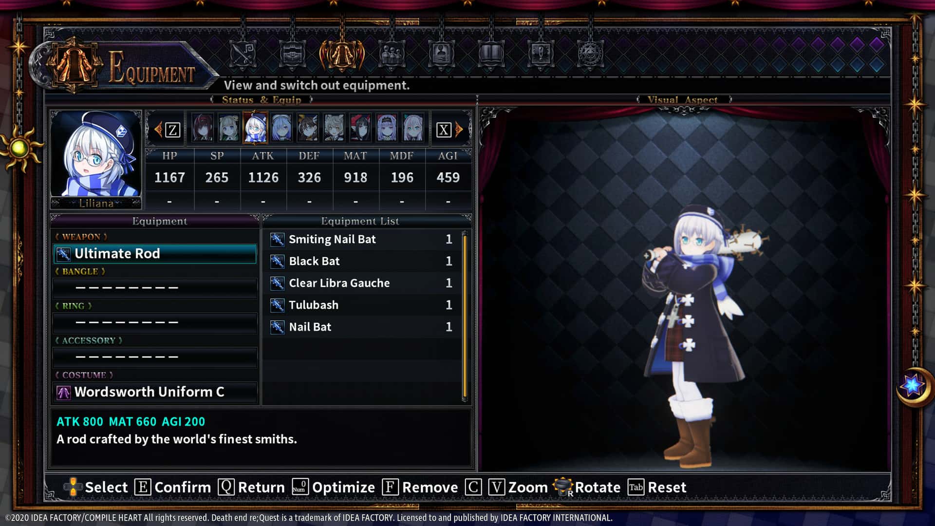 #3. Death end re;Quest 2 - Ultimate Weapon Set (GOG) โดย: Idea Factory International