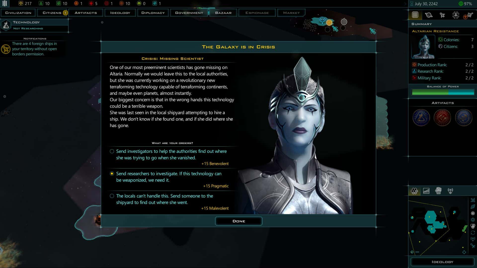 #1. Galactic Civilizations III – Worlds in Crisis (GOG) От: Stardock Entertainment