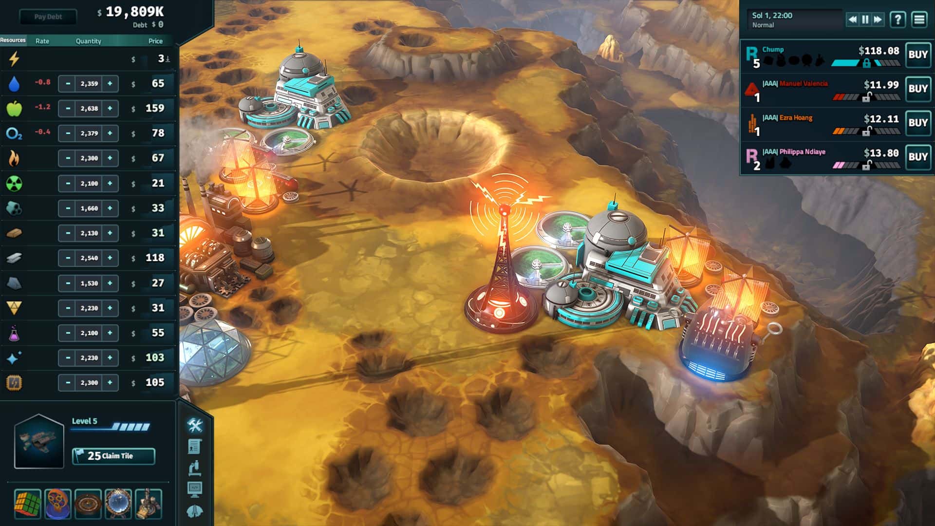 #1. Offworld Trading Company - Conspicuous Consumption DLC (GOG) By: Stardock Entertainment