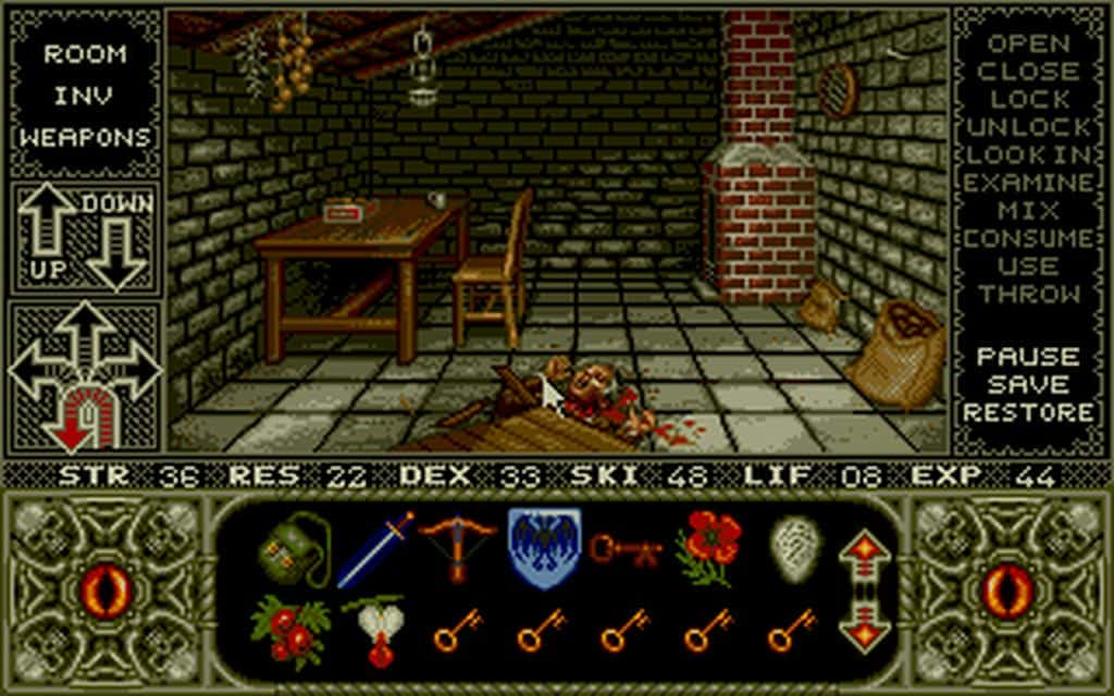 #9. Elvira: Mistress of the Dark (GOG) Por: Adventure Soft