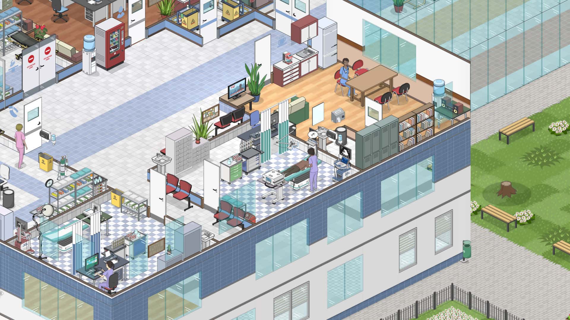 #9. Project Hospital (GOG) 由: Oxymoron Games