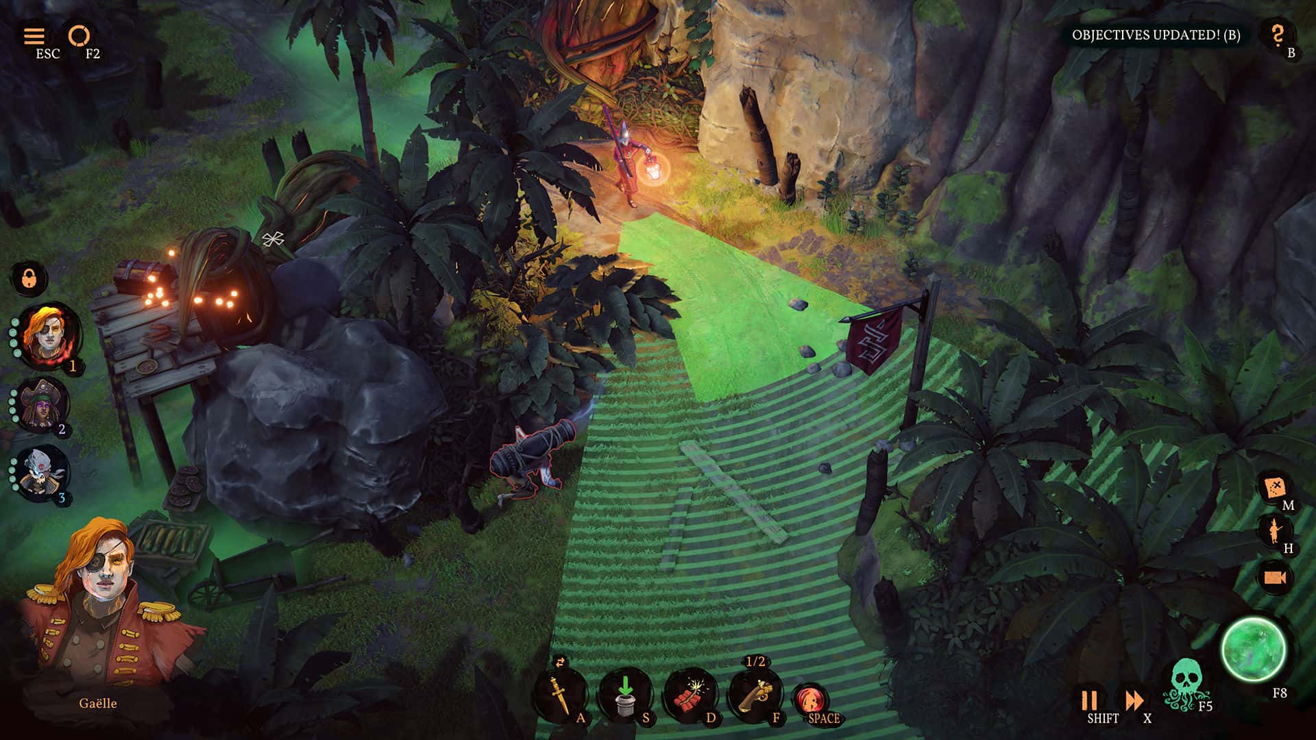 #1. Shadow Gambit: The Cursed Crew Demo (GOG) Bởi: Hooded Horse