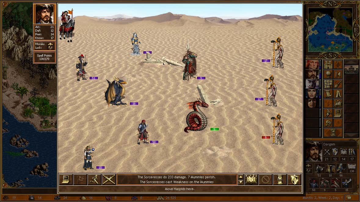 #6. Heroes of Might and Magic III: Horn of the Abyss (GOG) โดย: HotA Crew