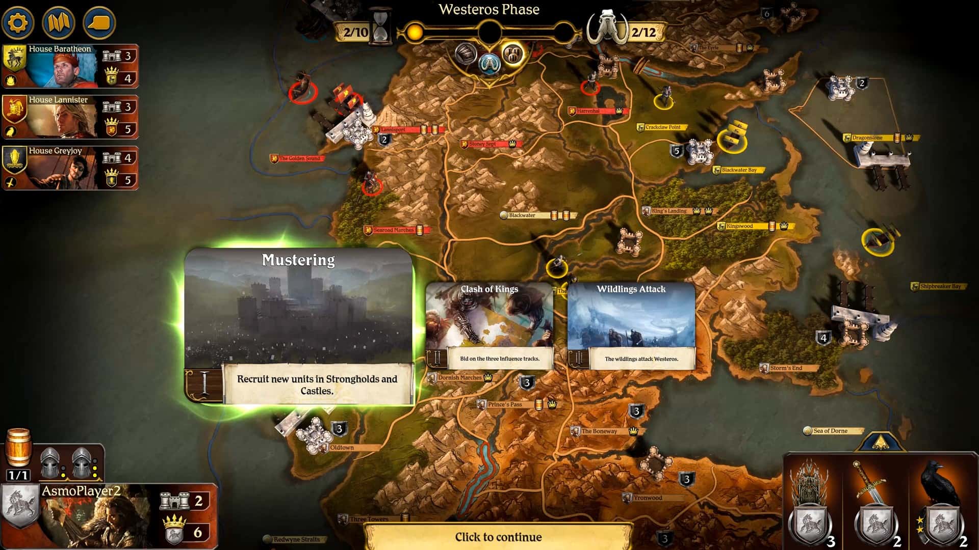 #3. A Game of Thrones: The Board Game (GOG) โดย: Twin Sails Interactive