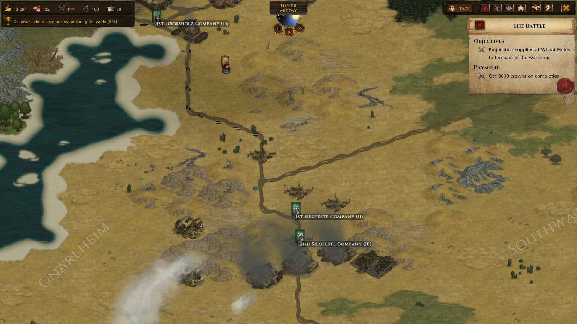 #4. Battle Brothers (GOG) بواسطة: Overhype Studios