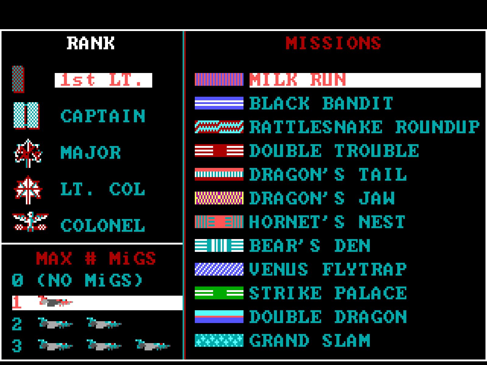 #4. Falcon (GOG) Podle: MicroProse Software