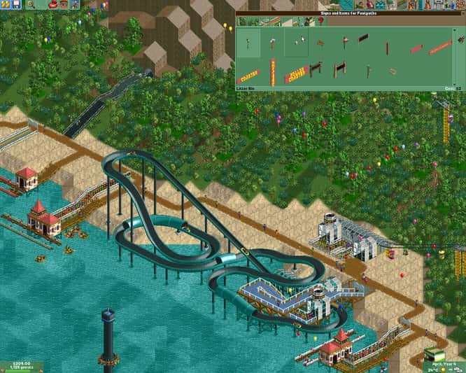 #6. RollerCoaster Tycoon® 2: Triple Thrill Pack (GOG) Podle: Atari