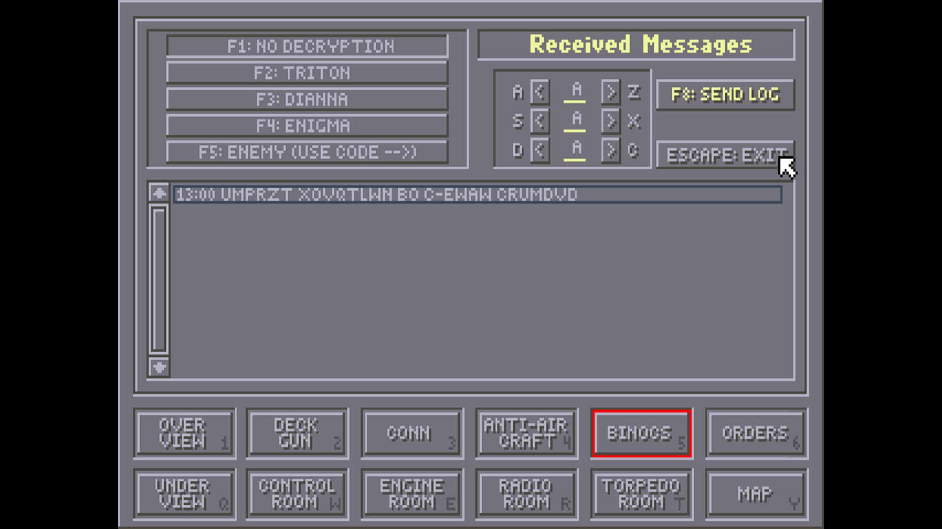 #5. Das Boot: German U-Boat Simulation (GOG) By: Ziggurat Interactive