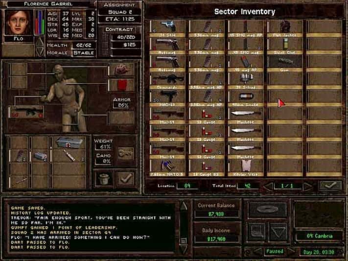 #9. Jagged Alliance 2 (GOG) От: Strategy First